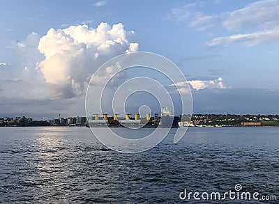 Mothership cloud formation Stock Photo