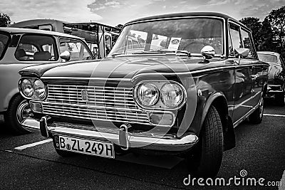 Large family car Fiat 1500 Editorial Stock Photo