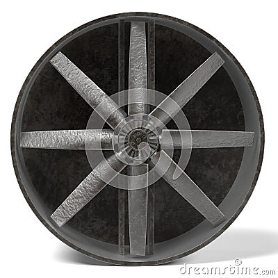 Large fan Stock Photo