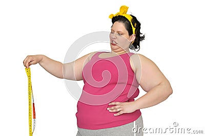 Large girl Stock Photo