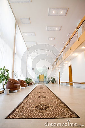 Large hall Stock Photo