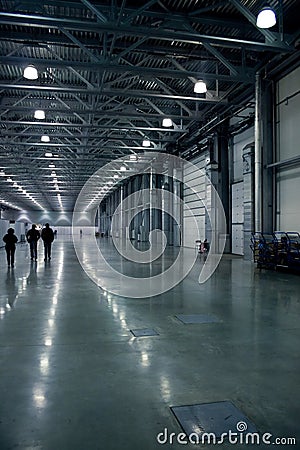 Large hall Stock Photo