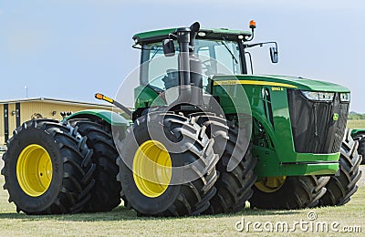 Large John Deere Tractor Editorial Stock Photo