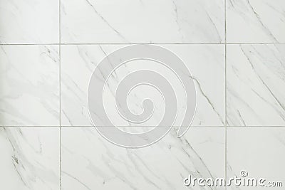 Large marble tile bathroom wall Stock Photo