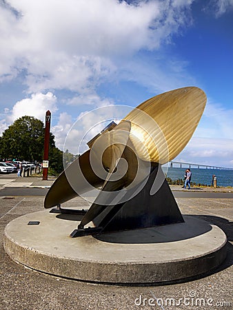 Columbia River Maritime Museum, Astoria Oregon Editorial Stock Photo