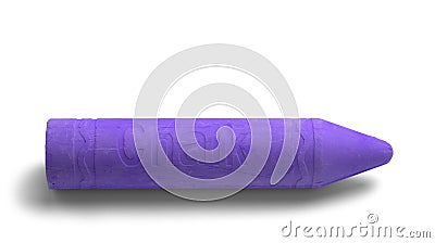 Large Purple Chalk Stock Photo