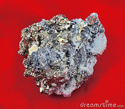 Large pyrite Stock Photo