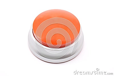 Large red button Stock Photo