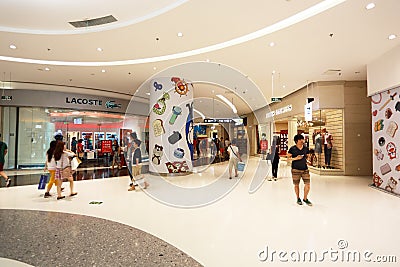 Large shopping center Editorial Stock Photo