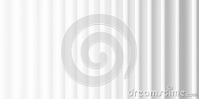 Large soft sine vertical white wave band light shift background wallpaper template banner Cartoon Illustration