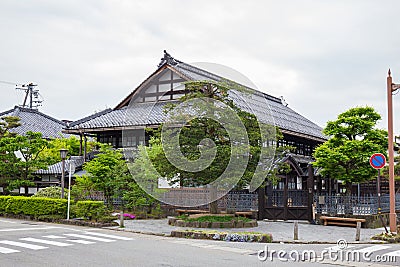 A large traditional Edo period house located Stock Photo