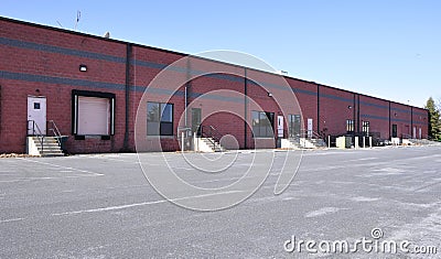 Large warehouse Stock Photo