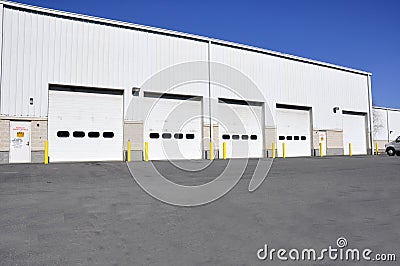 Large warehouse Stock Photo