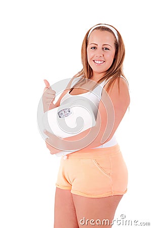 Large Woman Stock Photo