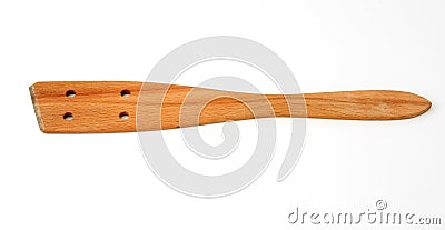 Large wooden turner Stock Photo