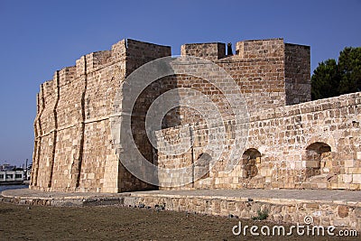 Larnaca Castle Stock Photo