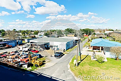 Larose, Louisiana Editorial Stock Photo