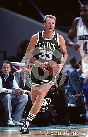 Larry Bird Boston Celtics Legend Editorial Stock Photo