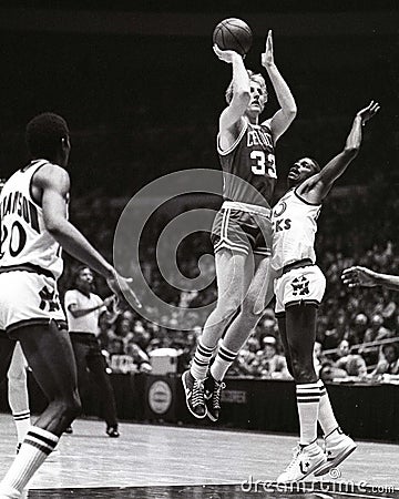 Larry Bird Boston Celtics Legend Editorial Stock Photo