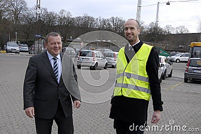 LARS LOKKE RASMUSSEN_ELECTIONS CAMPAIGN Editorial Stock Photo