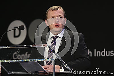 Lars LÃ¸kke Rasmussen Editorial Stock Photo