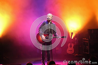 Lars WinnerbÃ¤ck - swedish singer and songwriter Editorial Stock Photo