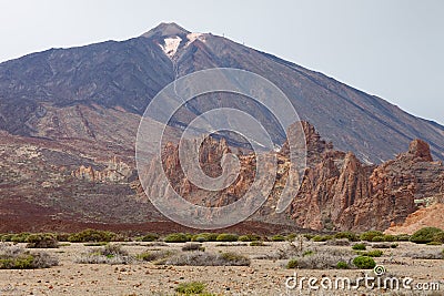 Las Canadas del Teide volcano, Tenerife, Canary Islands, Spain Stock Photo
