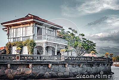 Las Casas FIlipinas de Acuzar Editorial Stock Photo