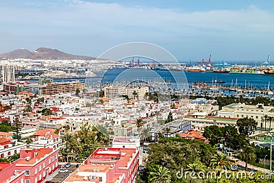 Las Palmas de Gran Canaria. Spain Stock Photo