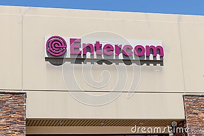 Entercom local office. Entercom Communications is a publicly traded broadcasting company and radio network I Editorial Stock Photo