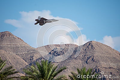 Air Force fighters from different national bases practicing landing and formation flying. Editorial Stock Photo