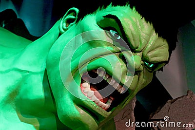 Hulk giant model Editorial Stock Photo