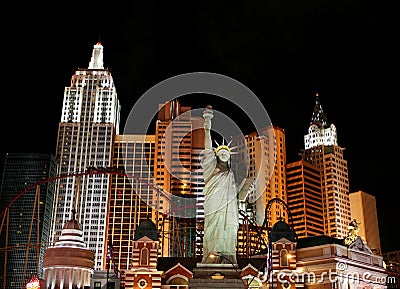 Las Vegas' New York New York Editorial Stock Photo