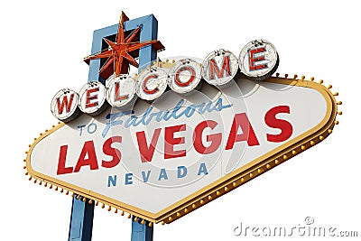 Las Vegas Sign Editorial Stock Photo