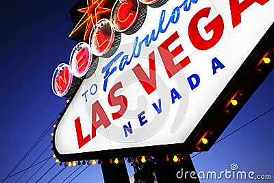 Las Vegas sign Editorial Stock Photo