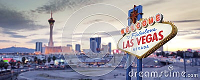 Las Vegas Sign Editorial Stock Photo