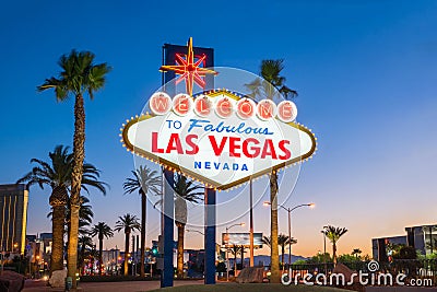 Las Vegas sign Editorial Stock Photo