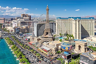 Las Vegas skyline Editorial Stock Photo