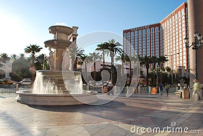 Las Vegas Tourism Editorial Stock Photo