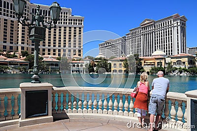 Las Vegas tourists Editorial Stock Photo