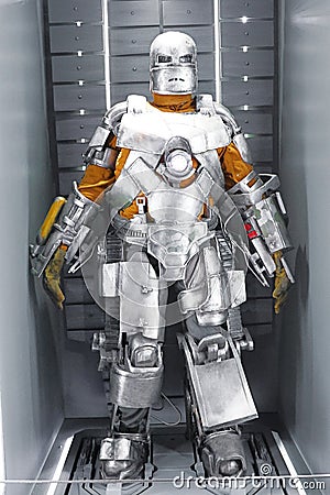 Iron man Type 1 model Editorial Stock Photo