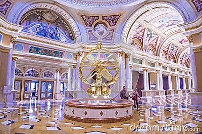 Las Vegas Venetian hotel Editorial Stock Photo