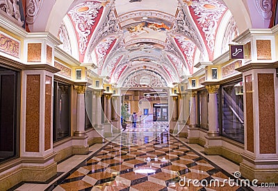 Las Vegas , Venetian hotel Editorial Stock Photo