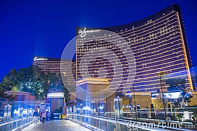 Las Vegas , Wynn hotel Editorial Stock Photo