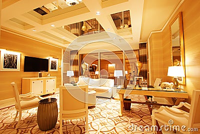 Las Vegas wynn hotel suite Editorial Stock Photo