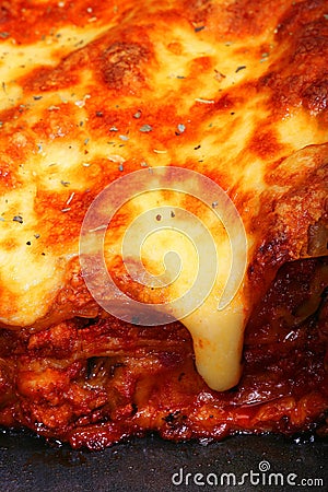 Lasagna Stock Photo