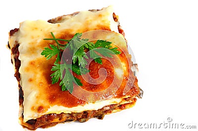 Lasagna Stock Photo