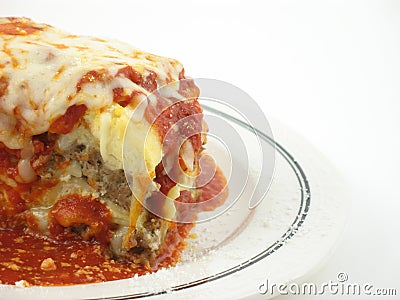 Lasagna Stock Photo