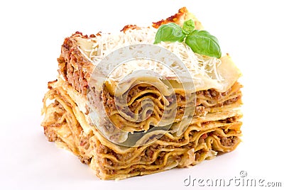 Lasagna Stock Photo