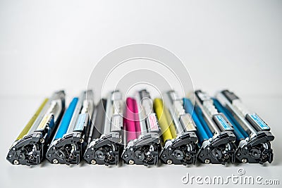 Laser toner cartridge Stock Photo